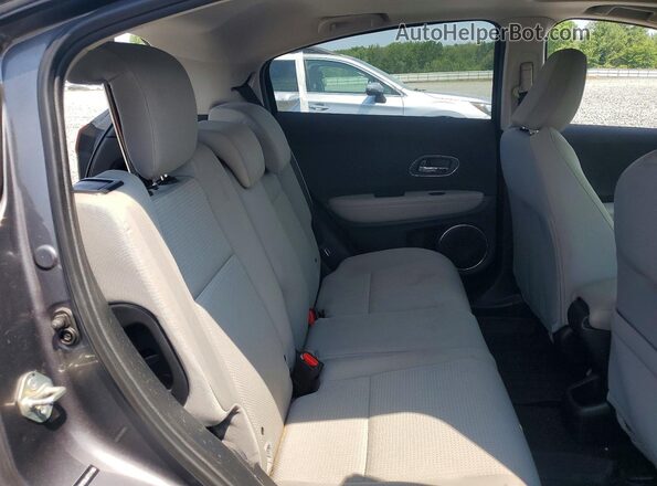3CZRU6H59LM701498 2020 HONDA HR-V Gray Vista interior trasera