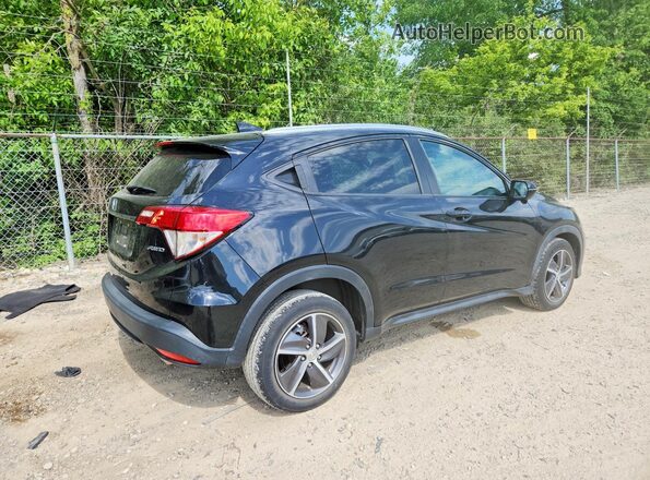 3CZRU6H59MM754106 2021 HONDA HR-V Black Задня права чверть