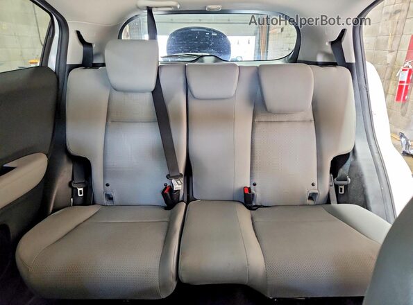 3CZRU6H59NM712102 2022 HONDA HR-V White უკანა სავარძლების ხედი