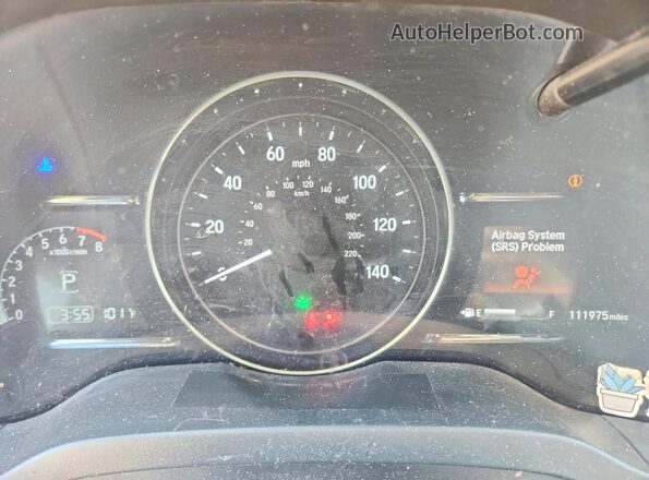 3CZRU6H59NM756486 2022 HONDA HR-V Blue Vista del cuadro de instrumentos