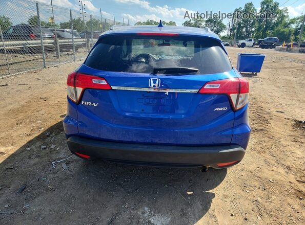 3CZRU6H59NM756486 2022 HONDA HR-V Blue Vista trasera