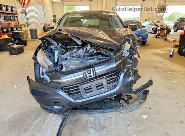 3CZRU6H5XGM746374 2016 HONDA HR-V Charcoal Front view