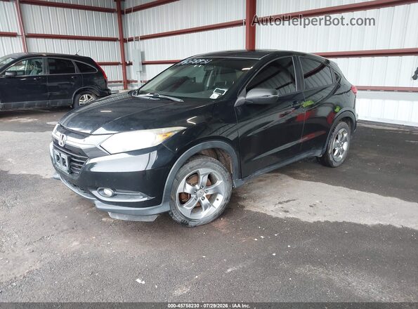 3CZRU6H5XHM700920 2017 HONDA HR-V Black Передня ліва чверть