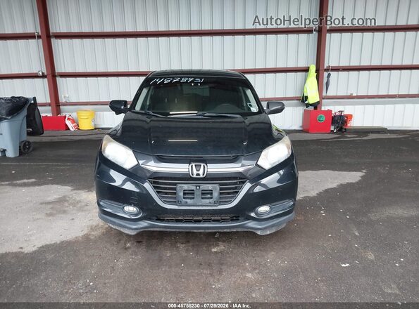 3CZRU6H5XHM700920 2017 HONDA HR-V Black Вид задньої частини салону