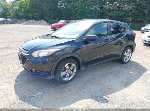 3CZRU6H5XHM701758 2017 HONDA HR-V Black Przód lewy