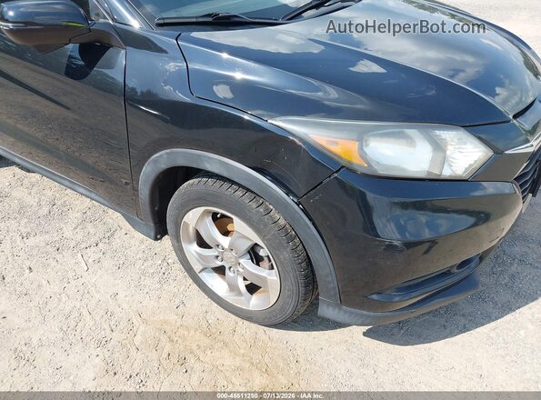 3CZRU6H5XHM701758 2017 HONDA HR-V Black Widok z przodu