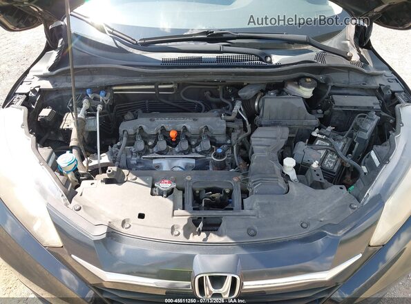 3CZRU6H5XHM701758 2017 HONDA HR-V Black Widok z tyłu