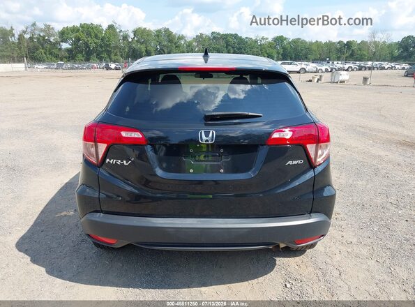 3CZRU6H5XHM701758 2017 HONDA HR-V Black 
