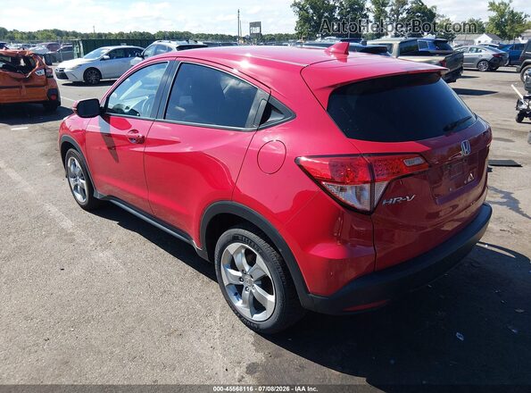 3CZRU6H5XHM725283 2017 HONDA HR-V Red Задня ліва чверть