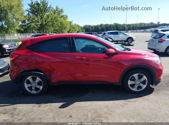 3CZRU6H5XHM725283 2017 HONDA HR-V Red Вид задньої частини салону