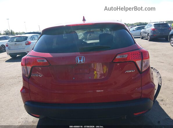 3CZRU6H5XHM725283 2017 HONDA HR-V Red 