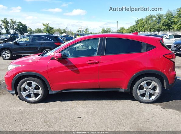 3CZRU6H5XHM725283 2017 HONDA HR-V Red Панорамний вид салону 360°