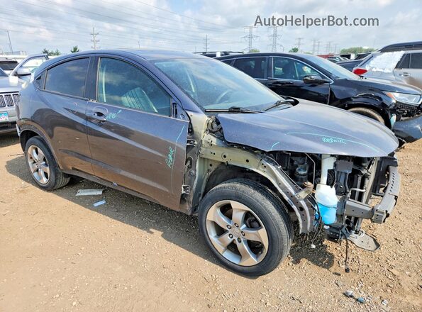 3CZRU6H5XHM730855 2017 HONDA HR-V Gray წინა მარჯვენა