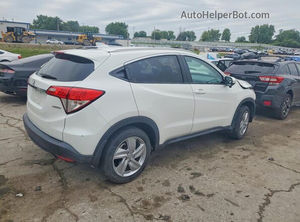 3CZRU6H5XKM706353 2019 HONDA HR-V White Задня права чверть