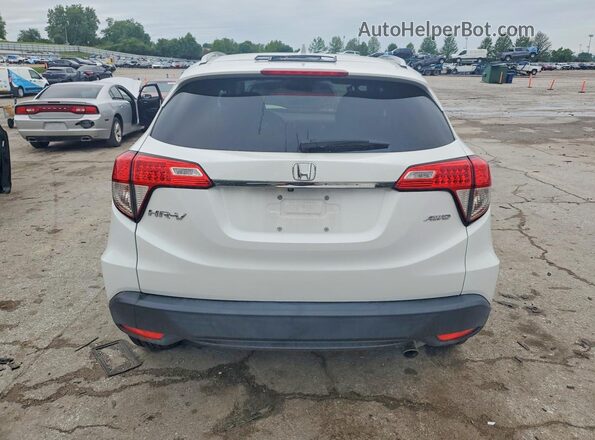 3CZRU6H5XKM706353 2019 HONDA HR-V White Вид ззаду