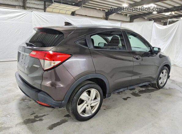 3CZRU6H5XKM738543 2019 HONDA HR-V Brown Trasero derecho