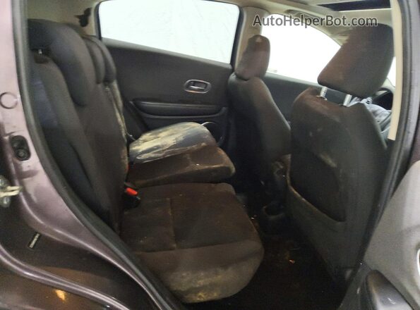 3CZRU6H5XKM738543 2019 HONDA HR-V Brown Vista interior trasera