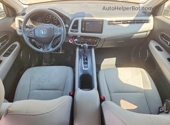 3CZRU6H5XKM739188 2019 HONDA HR-V Silver წინა პანელის ხედი