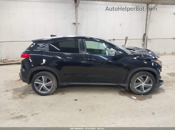 3CZRU6H5XMM736214 2021 HONDA HR-V Black Սալոնի 360 աստիճան տեսք