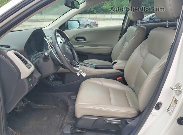 3CZRU6H70HM709076 2017 HONDA HR-V White Вид салону спереду