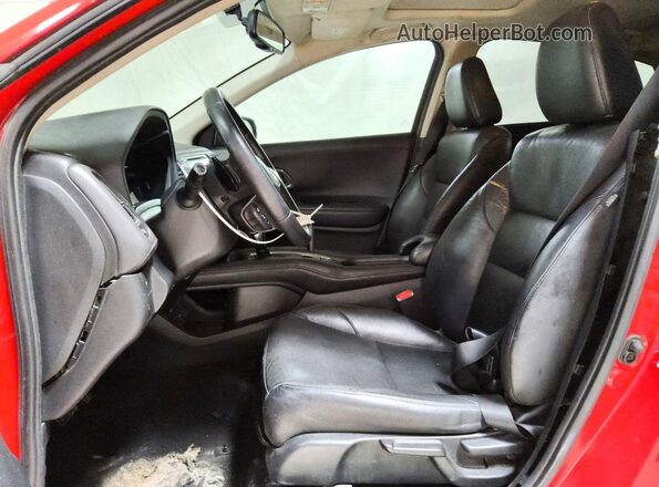 3CZRU6H70HM733104 2017 HONDA HR-V Red Front interior view