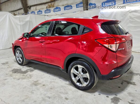 3CZRU6H70HM733104 2017 HONDA HR-V Red Rear left