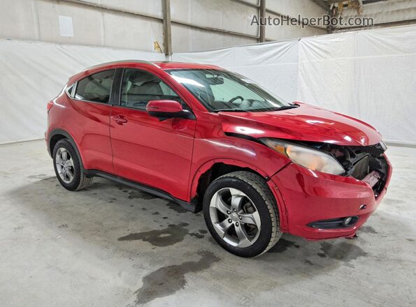 3CZRU6H70HM733104 2017 HONDA HR-V Red Front right