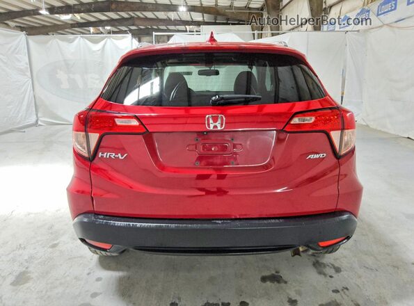 3CZRU6H70HM733104 2017 HONDA HR-V Red Rear view