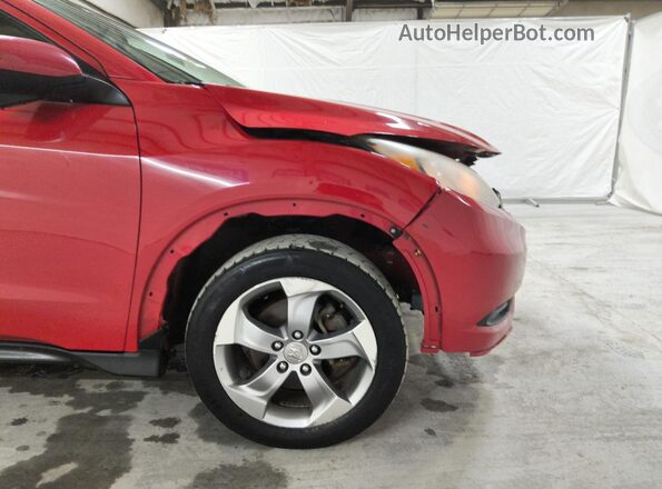 3CZRU6H70HM733104 2017 HONDA HR-V Red 