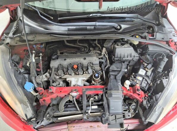 3CZRU6H70HM733104 2017 HONDA HR-V Red Engine compartment view