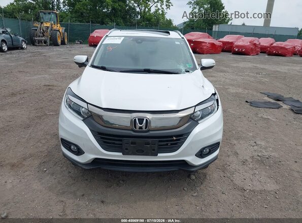 3CZRU6H70KM722398 2019 HONDA HR-V White Սարքավորումների վահանակի տեսք