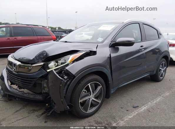 3CZRU6H70NM742722 2022 HONDA HR-V Gray Przód lewy