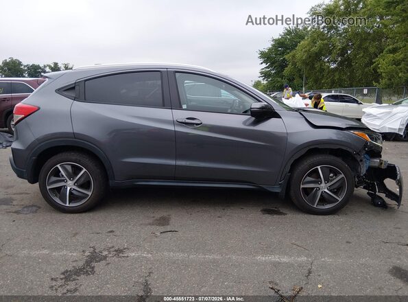 3CZRU6H70NM742722 2022 HONDA HR-V Gray Widok wnętrza z tyłu