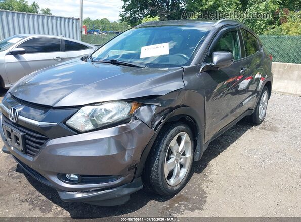 3CZRU6H71GM731425 2016 HONDA HR-V Серый Вид спереди