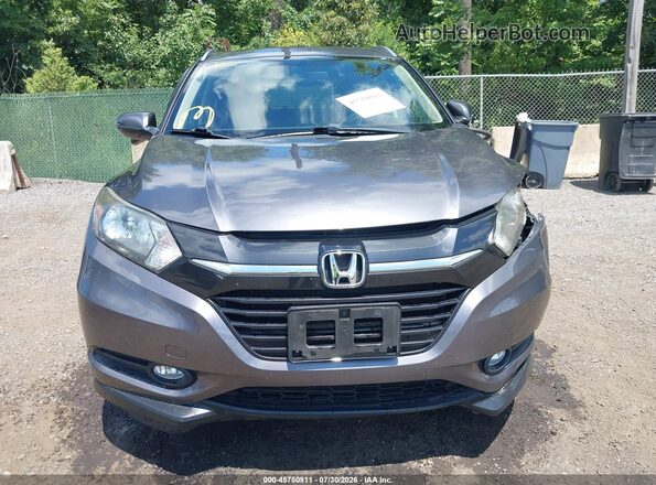 3CZRU6H71GM731425 2016 HONDA HR-V Серый Вид щитка приборов