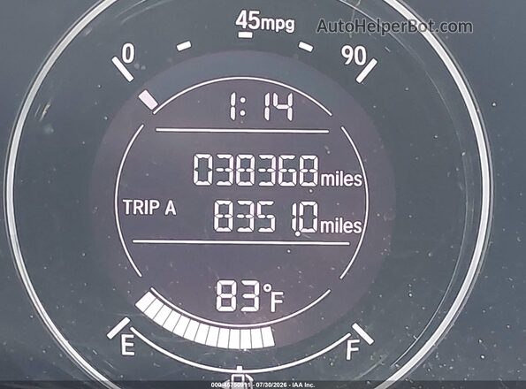3CZRU6H71GM731425 2016 HONDA HR-V Серый 
