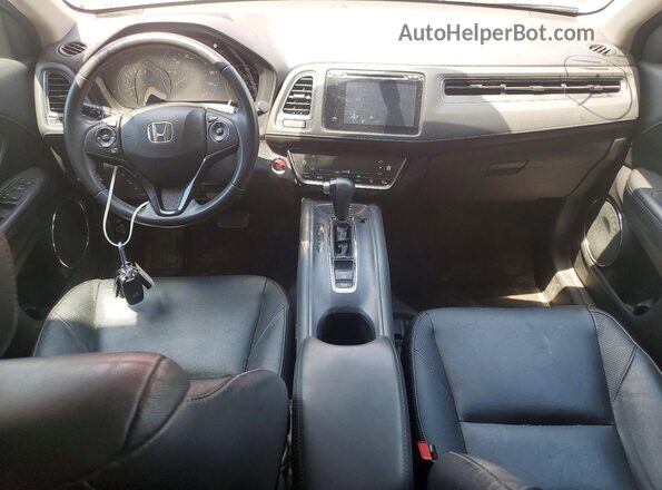3CZRU6H71GM737905 2016 HONDA HR-V Красный Вид панели приборов