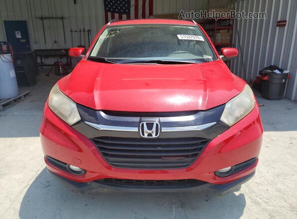 3CZRU6H71GM737905 2016 HONDA HR-V Красный Вид спереди