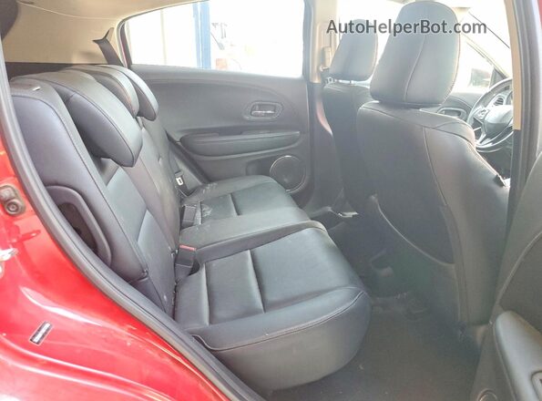 3CZRU6H71GM737905 2016 HONDA HR-V Красный Вид задней части салона