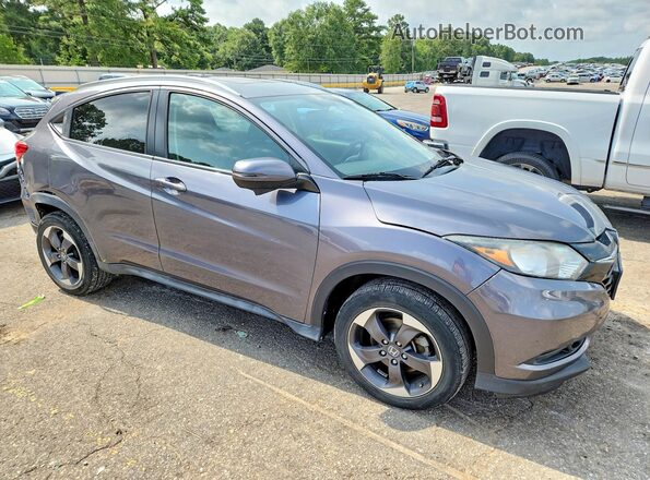 3CZRU6H71JM712400 2018 HONDA HR-V Gray Front right