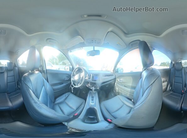3CZRU6H71JM712400 2018 HONDA HR-V Gray 360 interior view