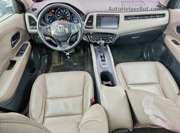 3CZRU6H71JM716785 2018 HONDA HR-V White Առջևի վահանակի տեսք