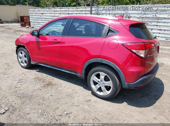 3CZRU6H72GM714410 2016 HONDA HR-V Red Rear left