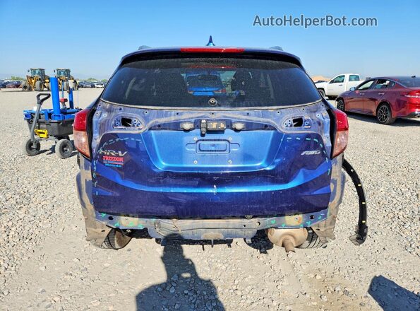 3CZRU6H72HM718362 2017 HONDA HR-V Blue უკანა ხედი