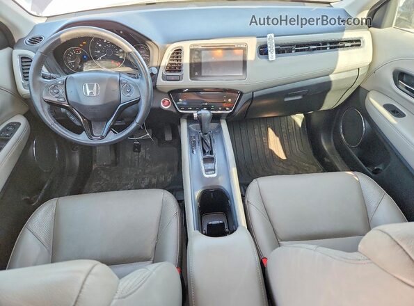 3CZRU6H72HM718362 2017 HONDA HR-V Blue წინა პანელის ხედი