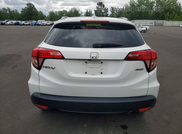 3CZRU6H72HM730026 2017 HONDA HR-V White Հետևի տեսք
