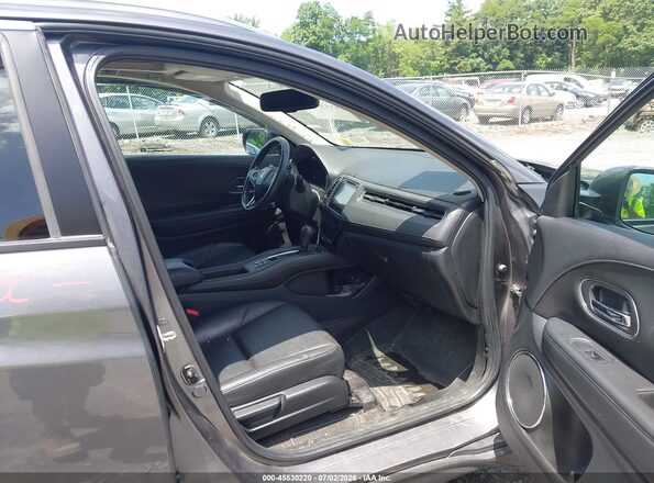 3CZRU6H72JM702166 2018 HONDA HR-V Black წინა სალონის ხედი