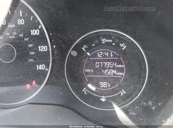 3CZRU6H72JM702166 2018 HONDA HR-V Black უკანა სავარძლების ხედი