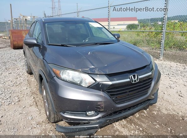 3CZRU6H73GM701181 2016 HONDA HR-V Gray Вид спереду