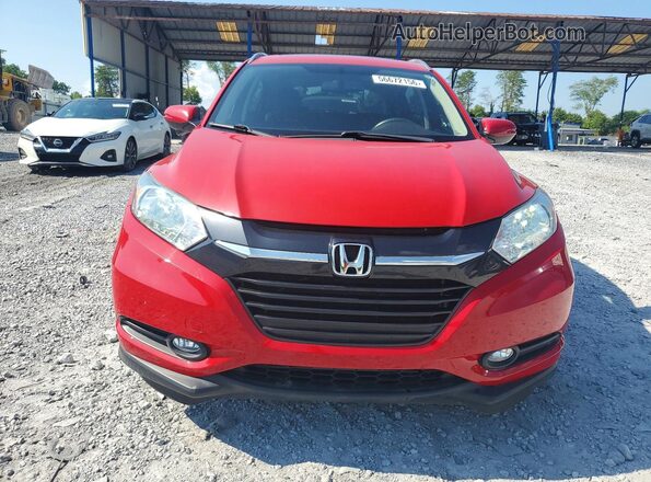 3CZRU6H73JM718036 2018 HONDA HR-V Красный Вид спереди